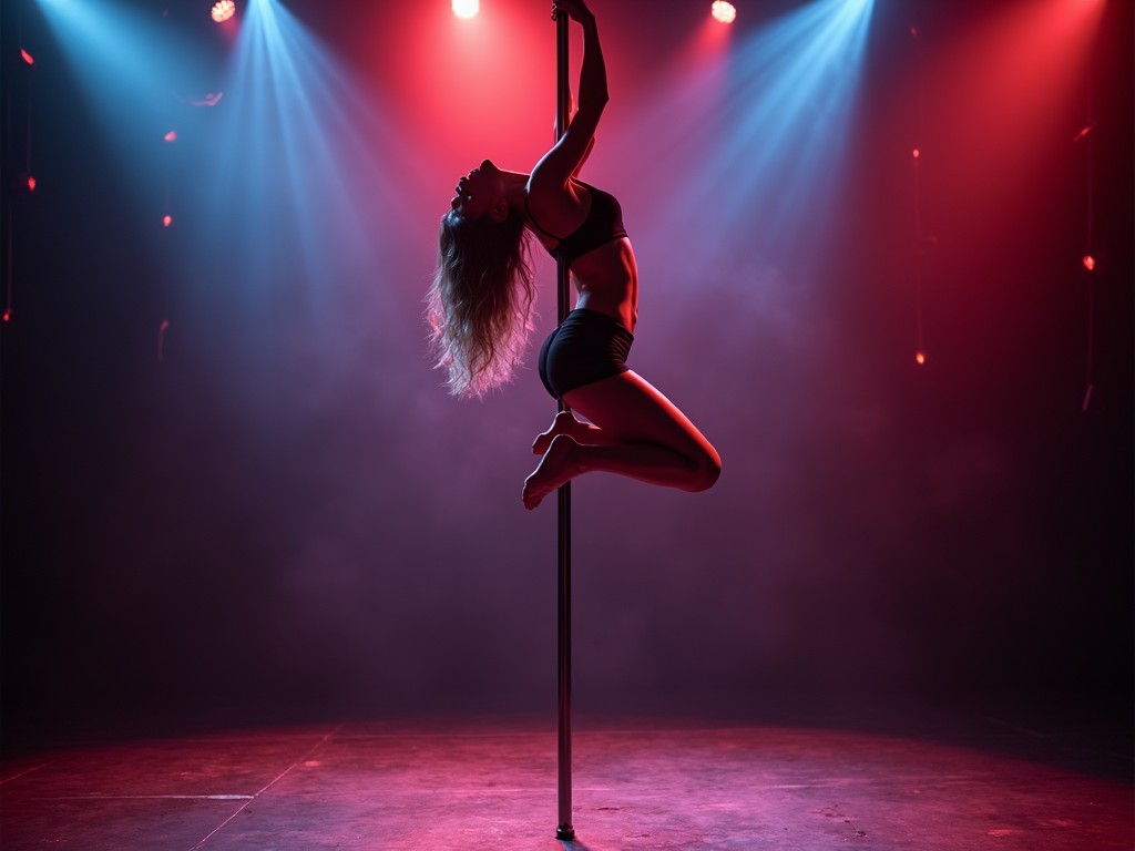 podium pole dance sans fixation